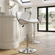 Duo Bar Stool White