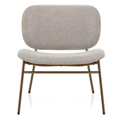 Dusk Chair Beige Fabric