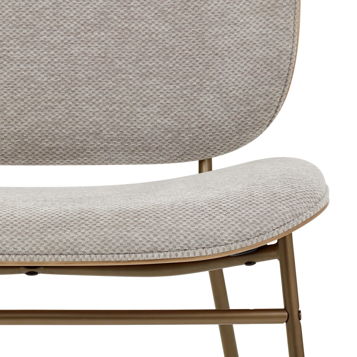 Dusk Chair Beige Fabric