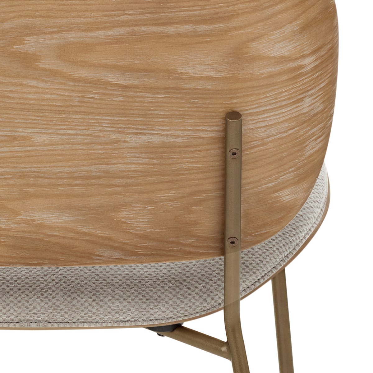 Dusk Chair Beige Fabric
