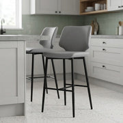 Elan Bar Stool Grey