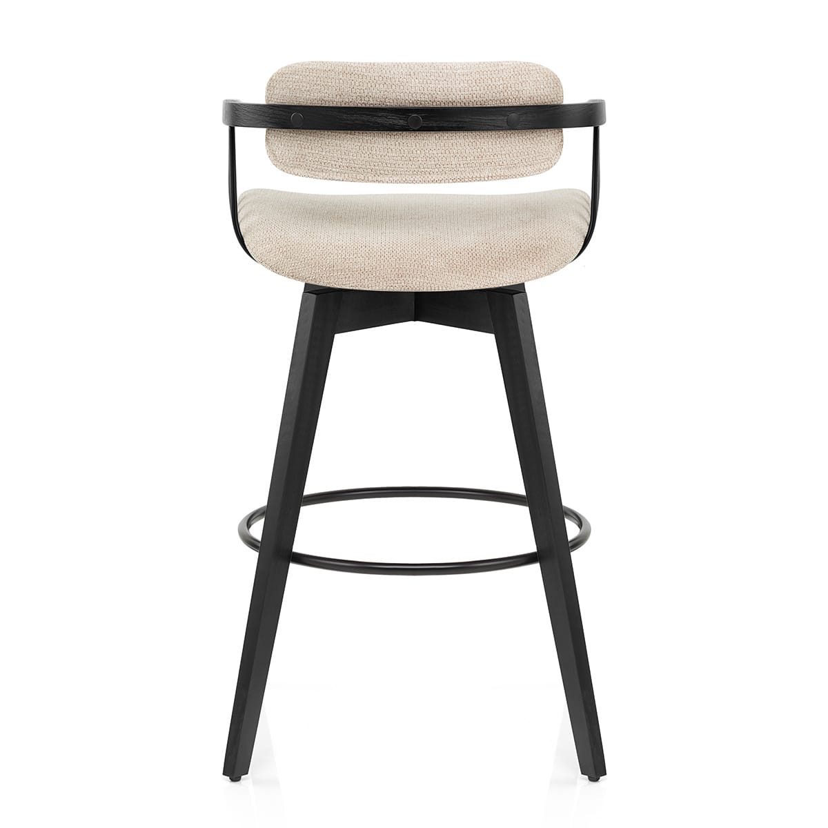 Electra Bar Stool Beige Fabric