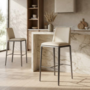 Elise Bar Stool Ivory