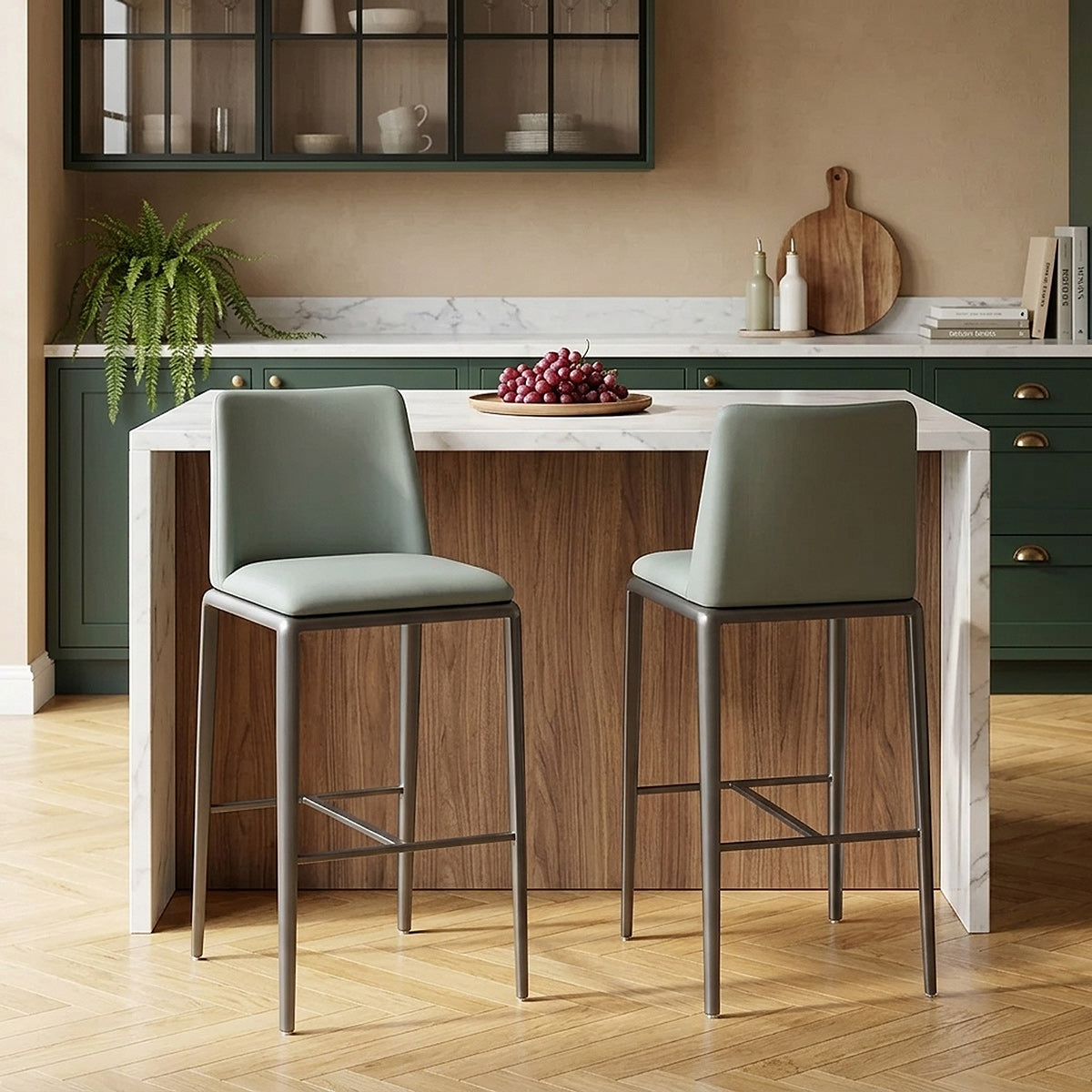 Elise Bar Stool Sky Blue