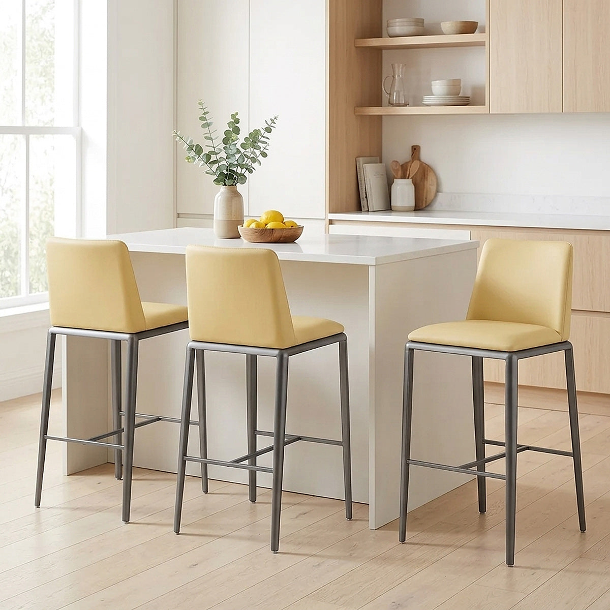 Elise Bar Stool Yellow