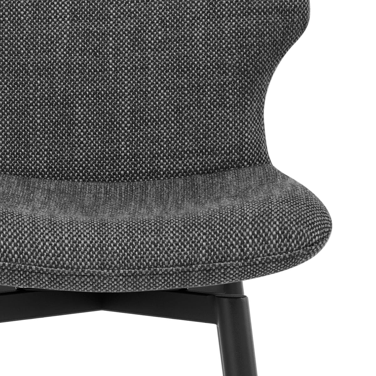 Elle Bar Stool Charcoal Fabric