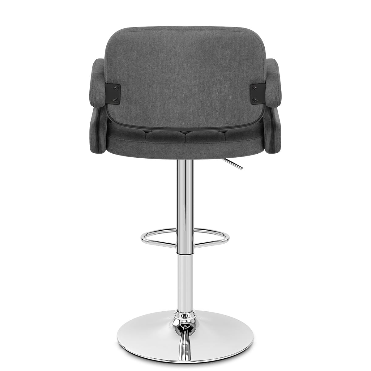 Encore Bar Stool Dark Grey Fabric