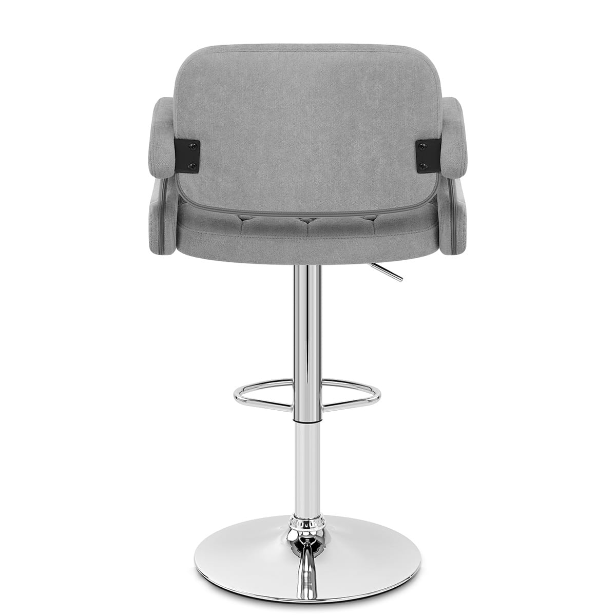 Encore Bar Stool Light Grey Fabric