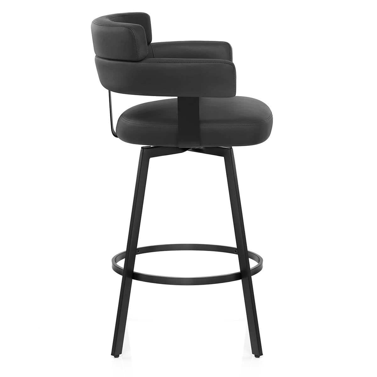 Enzo Bar Stool Black