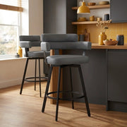 Enzo Bar Stool Grey