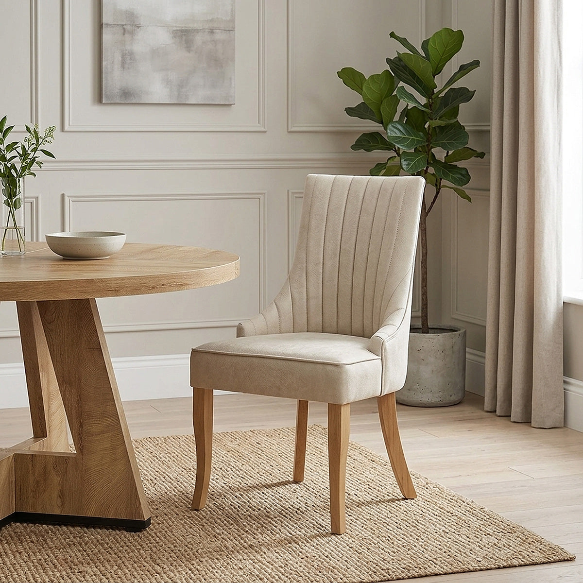 Eton Dining Chair Beige