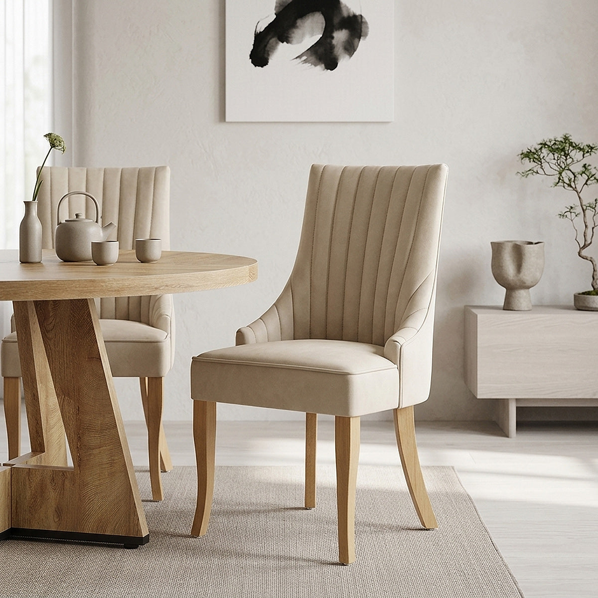 Eton Dining Chair Beige