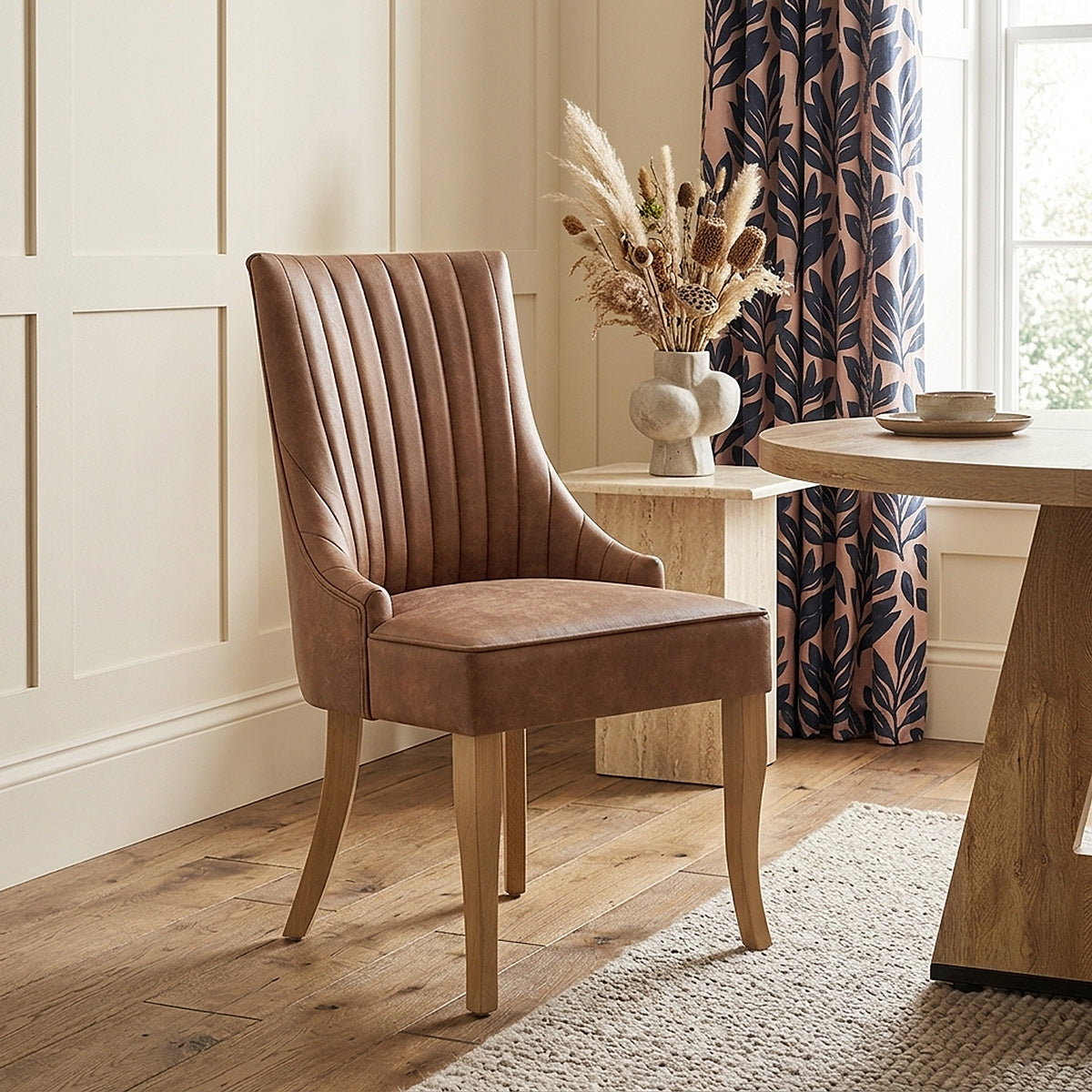 Eton Dining Chair Tan
