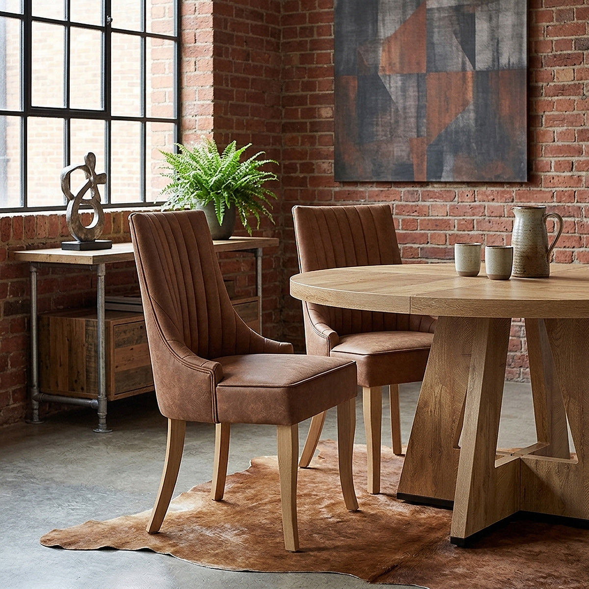 Eton Dining Chair Tan