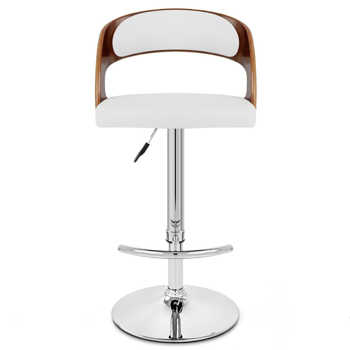 Eve Wooden Bar Stool White