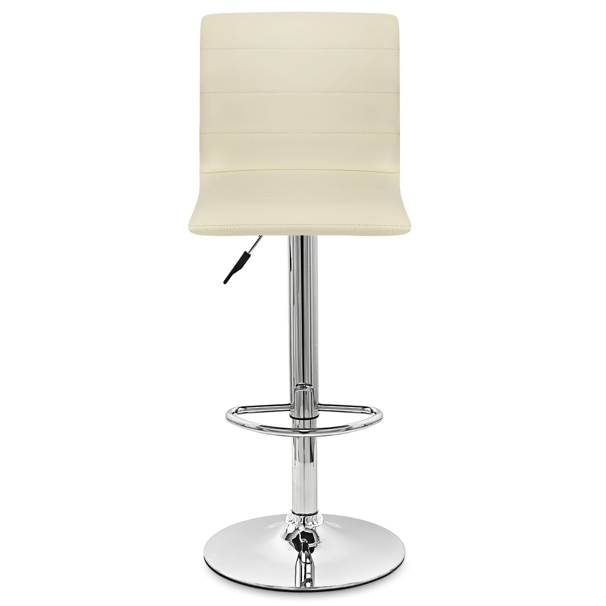Fabio Real Leather Stool Cream