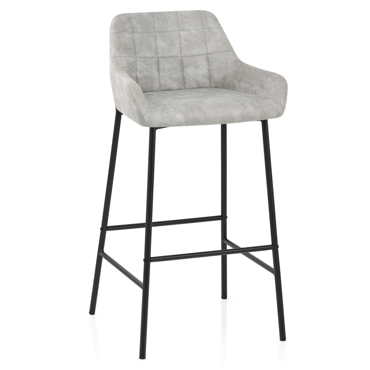 Falcon Bar Stool Antique Light Grey