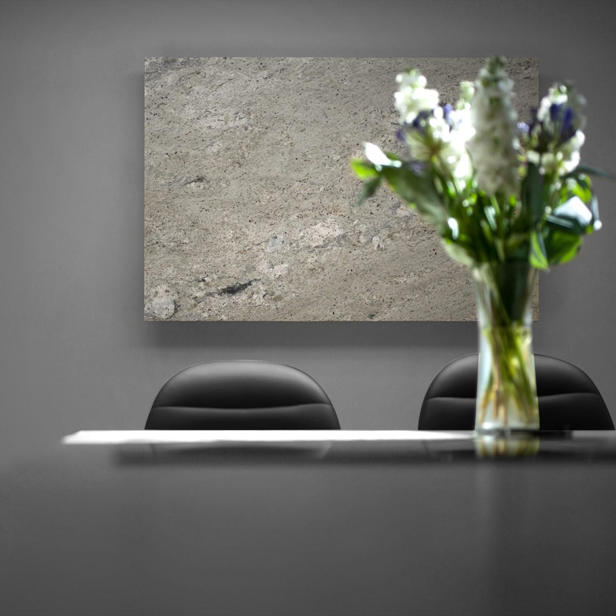 Ferrero Brushed Steel Bar Stool Black