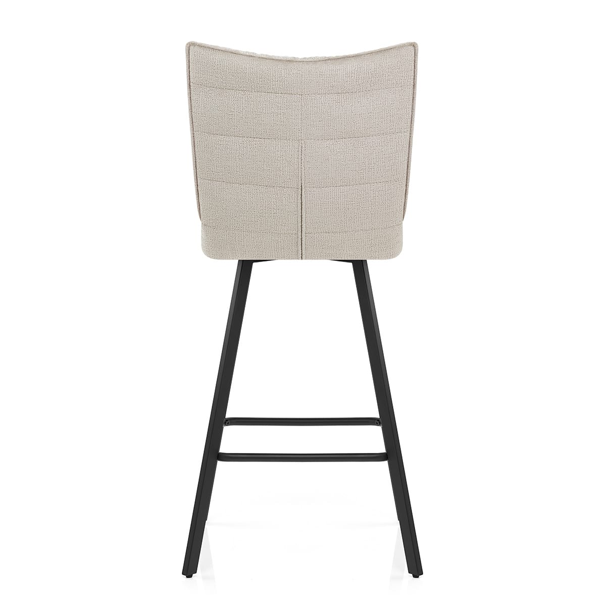 Forte Bar Stool Beige Fabric