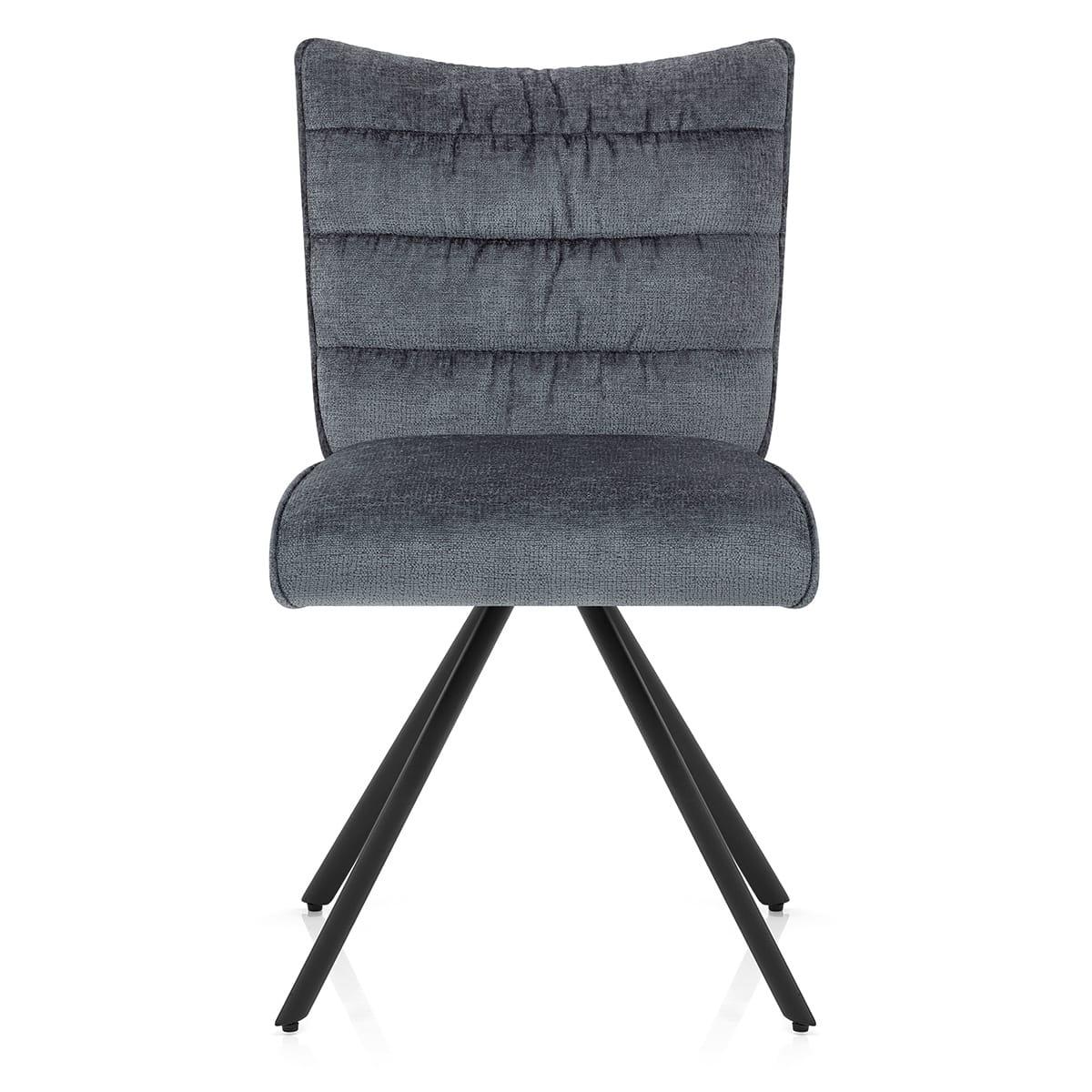 Forte Dining Chair Blue Fabric