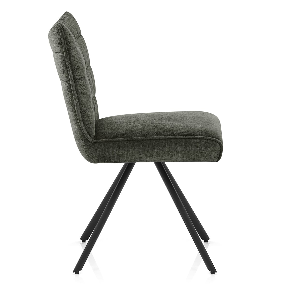 Forte Dining Chair Green Fabric