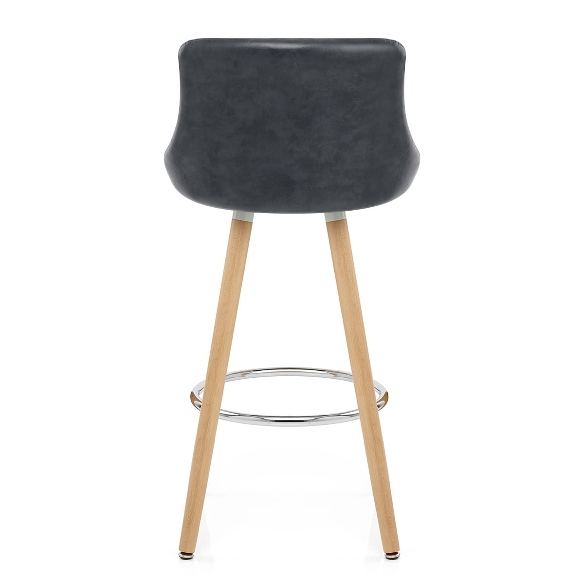 Fuse Wooden Stool Antique Midnight Blue