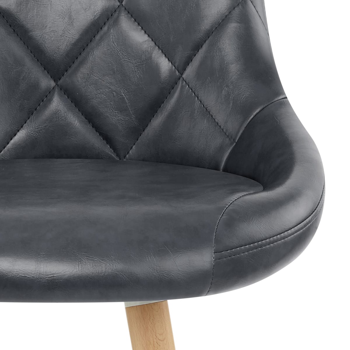 Fuse Wooden Stool Antique Midnight Blue