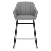 Gabrielle Bar Stool Grey
