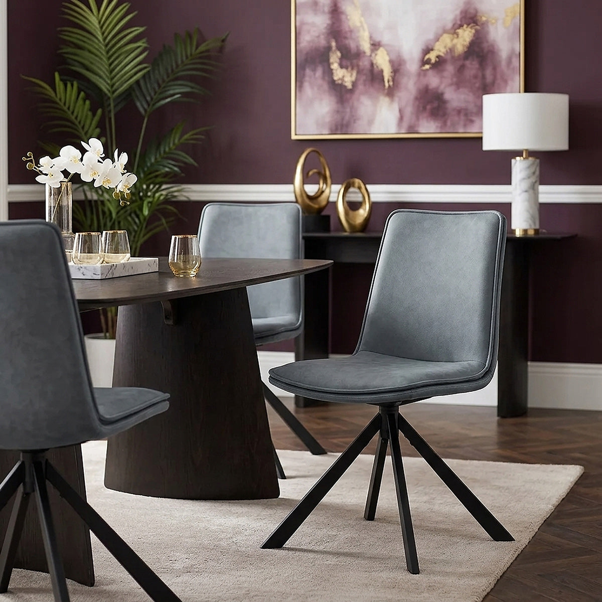 Genesis Dining Chair Blue