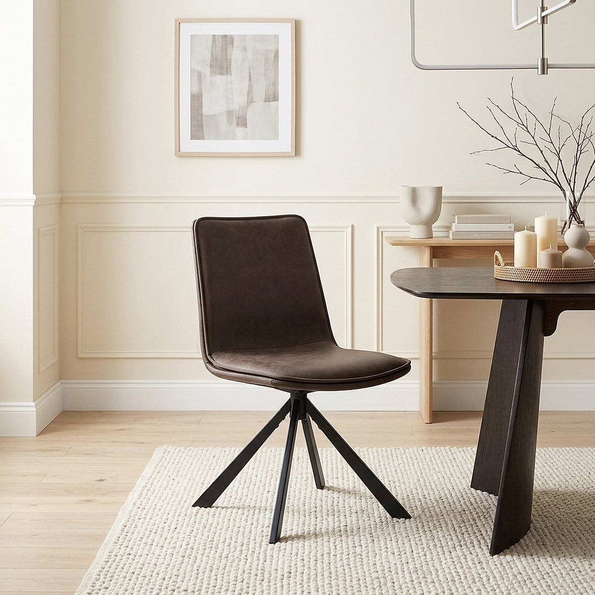 Genesis Dining Chair Brown