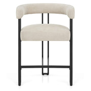 Gigi Bar Stool Cream Fabric