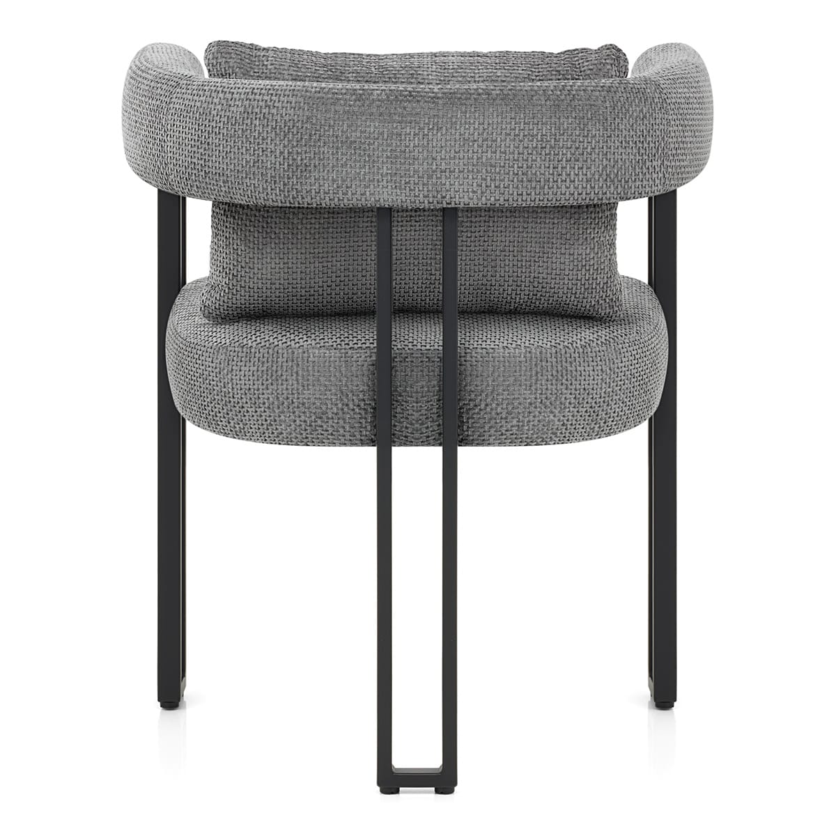 Gigi Chair & Cushion Grey Fabric