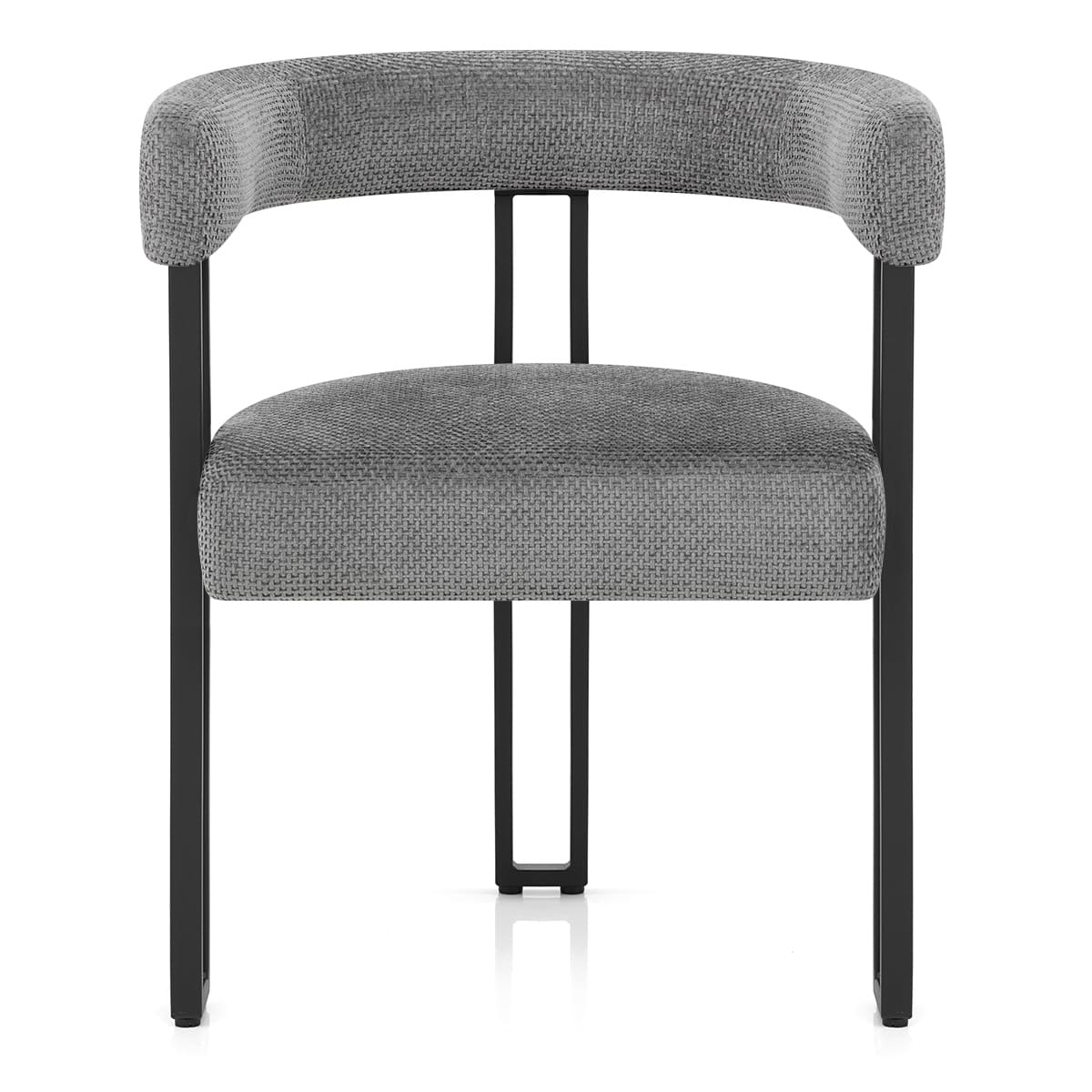 Gigi Chair & Cushion Grey Fabric