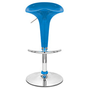 Gloss Coco Bar Stool Blue
