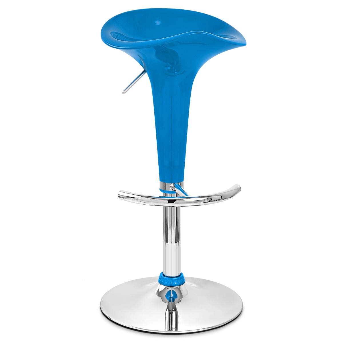 Gloss Coco Bar Stool Blue