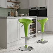 Gloss Coco Bar Stool Green