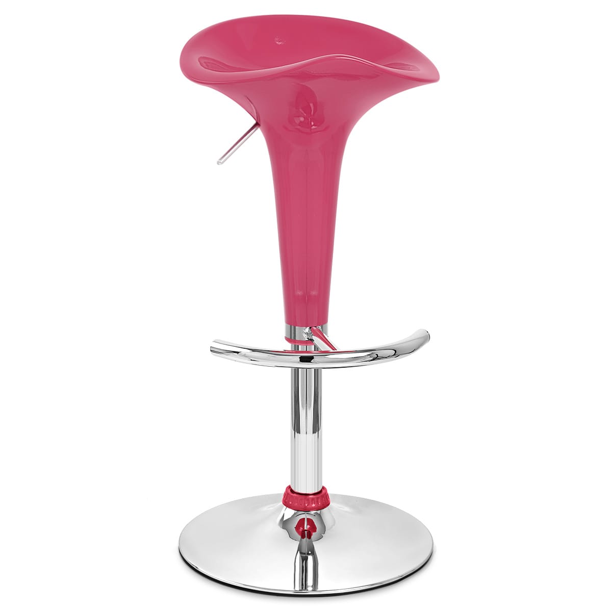 Gloss Coco Bar Stool Pink