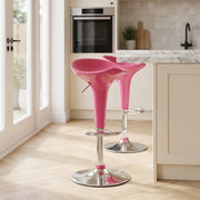 Gloss Coco Bar Stool Pink