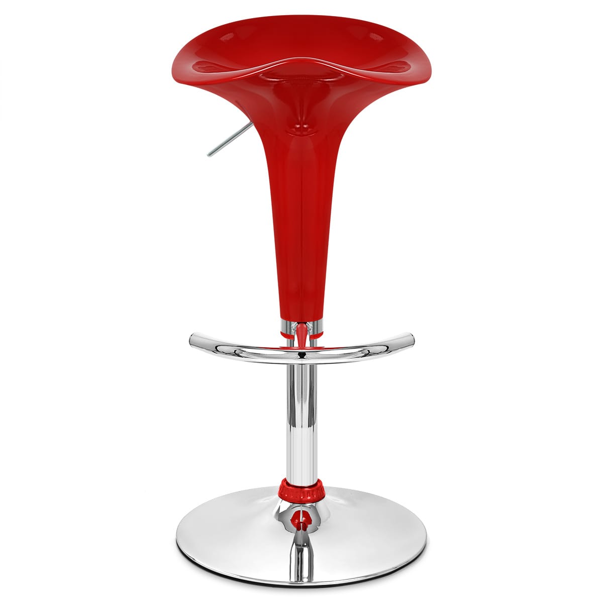 Gloss Coco Bar Stool Red