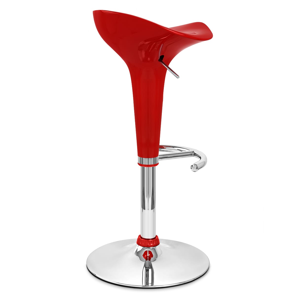Gloss Coco Bar Stool Red