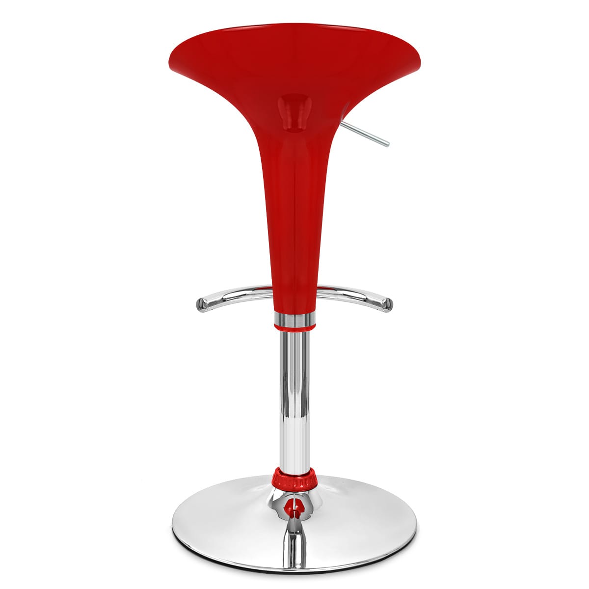 Gloss Coco Bar Stool Red