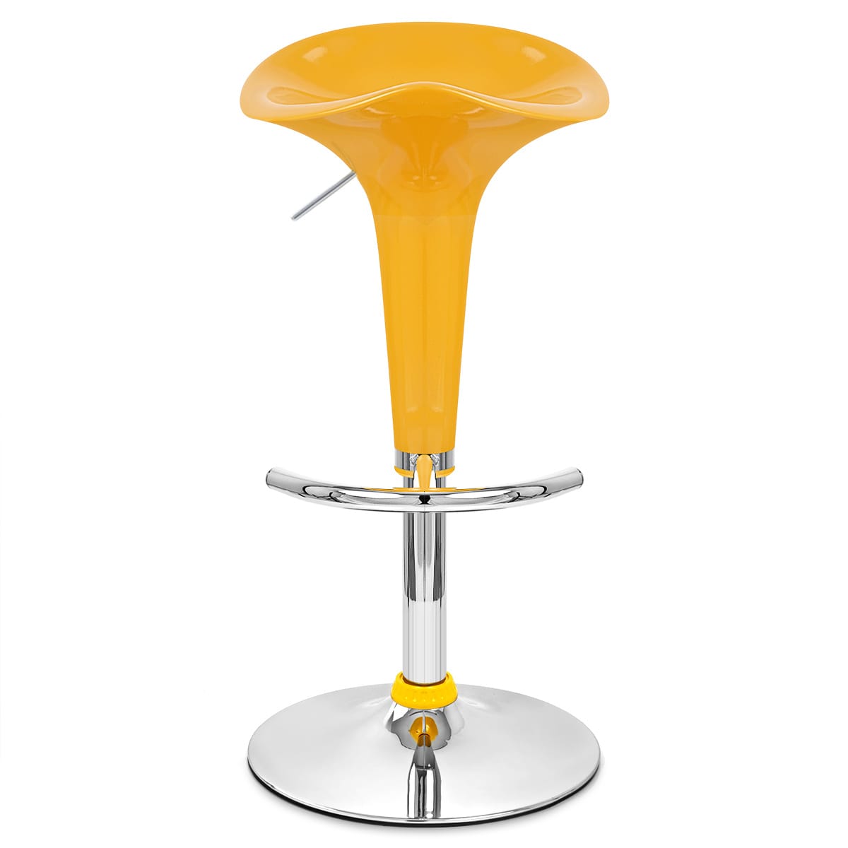 Gloss Coco Bar Stool Yellow