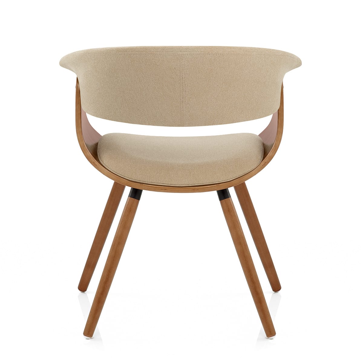 Grafton Dining Chair Walnut & Beige