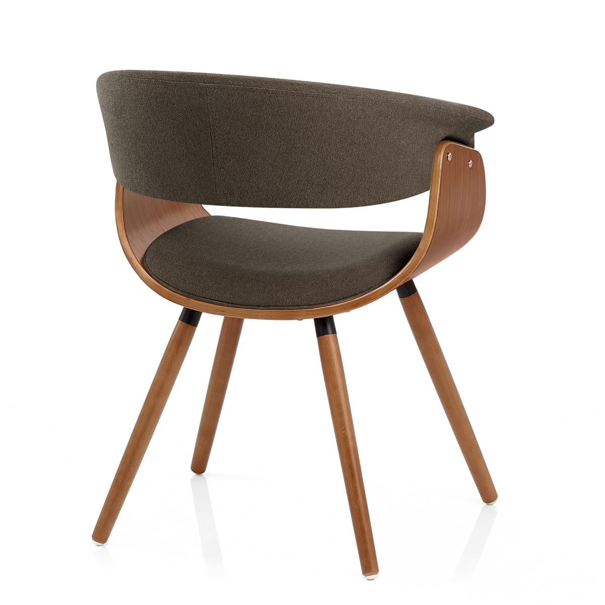 Grafton Dining Chair Walnut & Brown