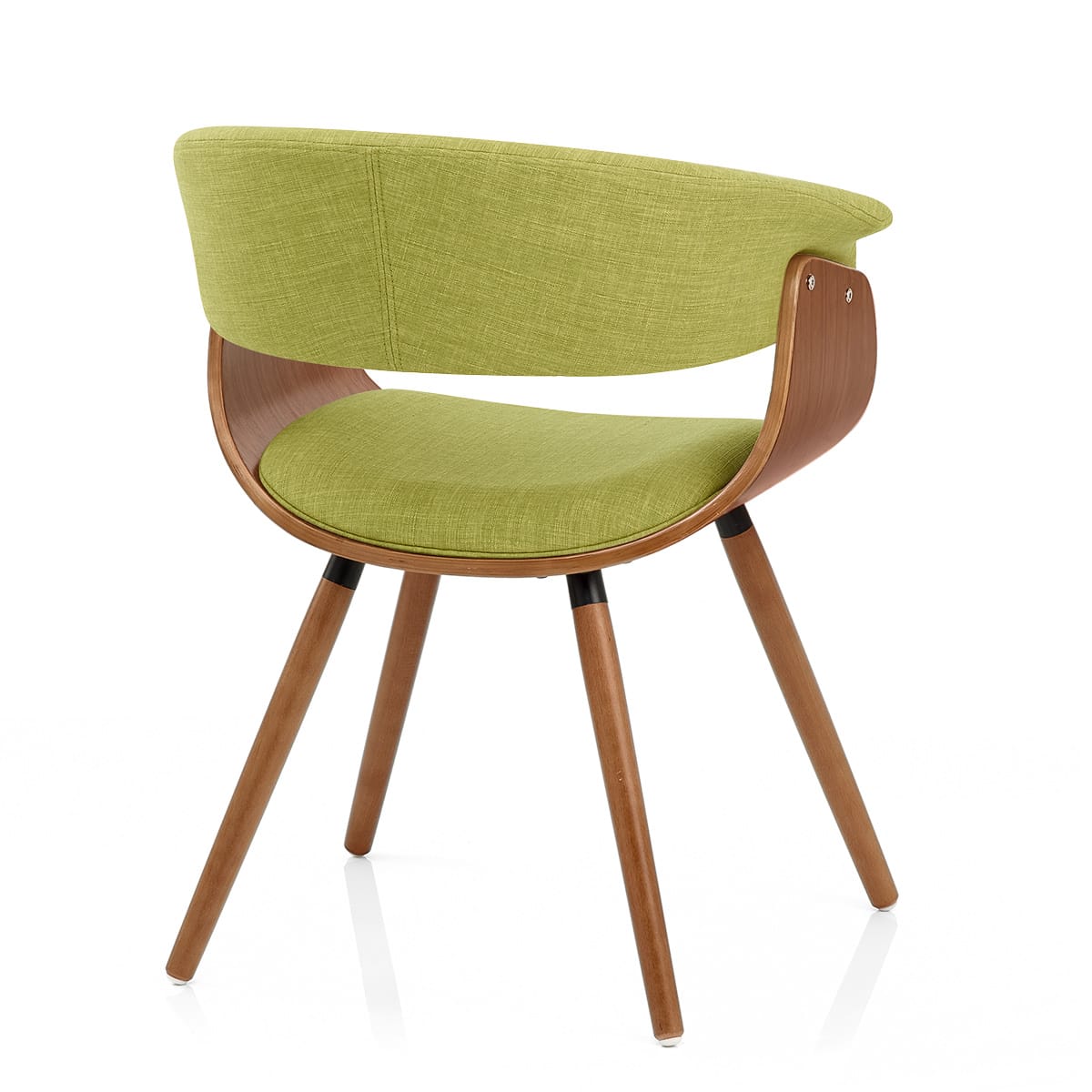 Grafton Dining Chair Walnut & Green