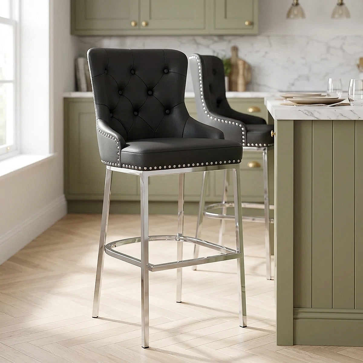 Grange Bar Stool Black