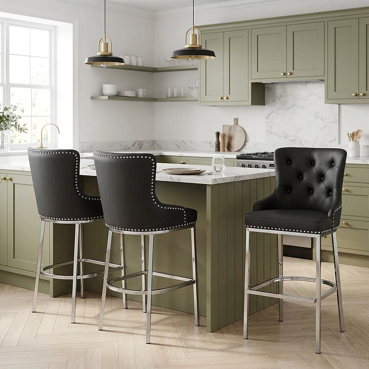 Grange Bar Stool Black