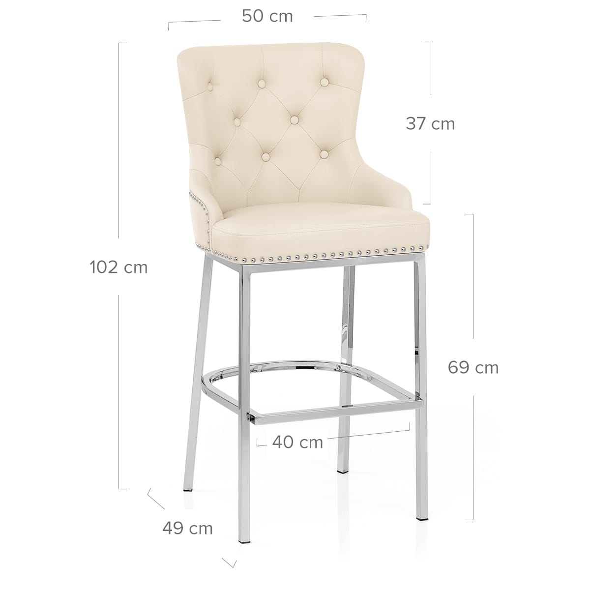 Grange Bar Stool Cream