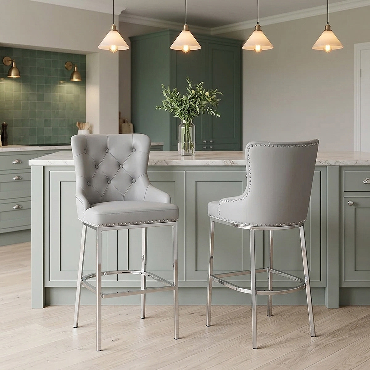Grange Bar Stool Grey