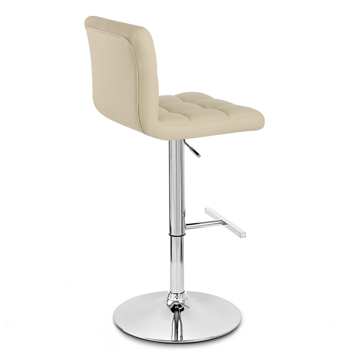 Grid Bar Stool Cream